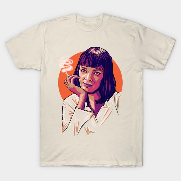 Uma thurman T-Shirt by BAJAJU